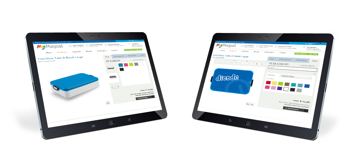 Personaliseer je product